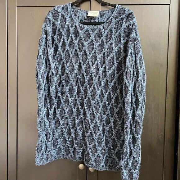 Connemara Knitwear Irish 100% Merino Wool Knit Sweater Size Large